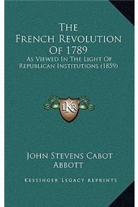 French Revolution Of 1789