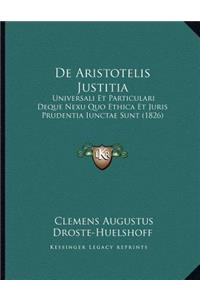 De Aristotelis Justitia