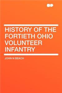 History of the Fortieth Ohio Volunteer Infantry
