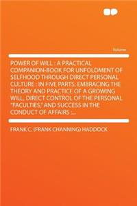 Power of Will