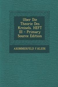 Uber Die Theorie Des Kreisels. Heft III