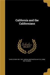 California and the Californians