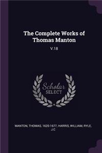 Complete Works of Thomas Manton