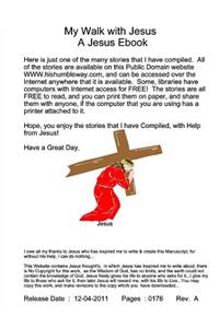 My Walk With Jesus (Black Ink Only)