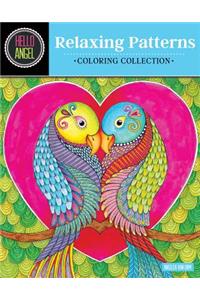 Hello Angel Relaxing Patterns Coloring Collection