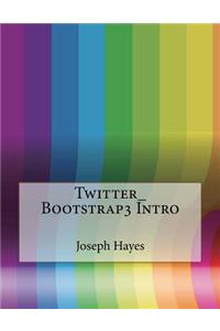 Twitter_bootstrap3 Intro