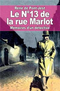 Le N°13 de la rue Marlot