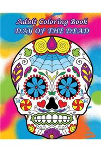 Adult Coloring Book Day Of The Dead