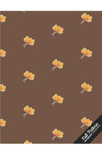 Fall Pattern Notebook Collection