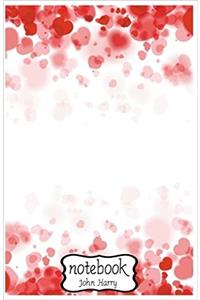 Notebook Journal Dot-grid, Graph, Lined, Blank No Lined Layer Heart Pink: Small Pocket Notebook Journal Diary, (Blank Notebook Journal)