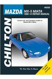 Mazda MX-5 Miata Automotove Repair Manual (Chilton): 1990-14 (Chilton Automotive Repair Manuals)