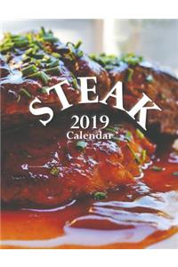 Steak 2019 Calendar