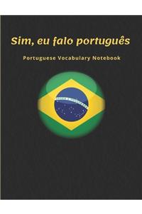 Brazilian Portuguese Vocabulary Notebook