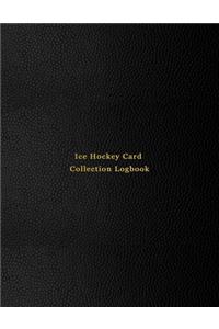 Ice Hockey Card Collection Logbook