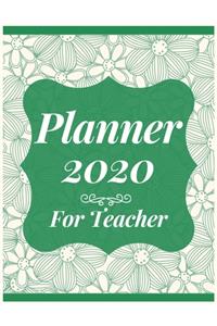 Planner 2020 for teacher