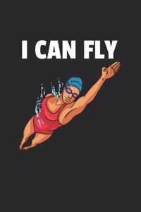 Schwimmen Schwimmer Notizbuch