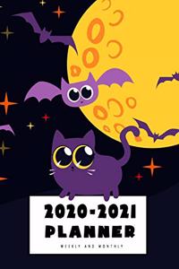 2020-2021 Weekly And Monthly Planner