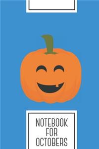 Notebook for Octobers