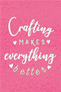 Crafting Makes Everything Better