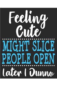 Feeling Cute Might Slice People Open Later I Dunno