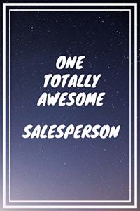 One Totally Awesome Salesperson