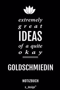 Notizbuch für Goldschmiede / Goldschmied / Goldschmiedin