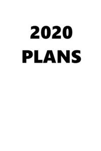 2020 Daily Planner 2020 Plans White Color 384 Pages