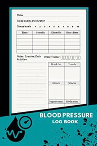 Blood Pressure Log Book