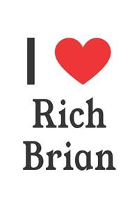 I Love Rich Brian: Rich Brian Designer Notebook