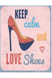 Keep clam and love shoe