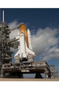 Space Shuttle Launch Platform Science School Composition Book 130 Pages