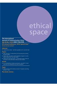 Ethical Space Vol.16 Issue 1