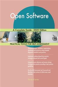 Open Software A Complete Guide - 2020 Edition
