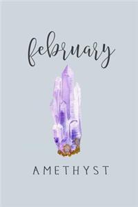February Birthstone Amethyst
