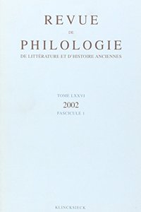 Revue de Philologie 76-1