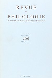 Revue de Philologie 76-1