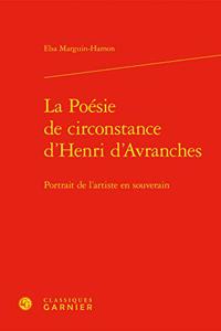 La Poesie de Circonstance d'Henri d'Avranches
