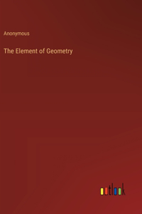The Element of Geometry