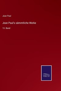 Jean Paul's sämmtliche Werke