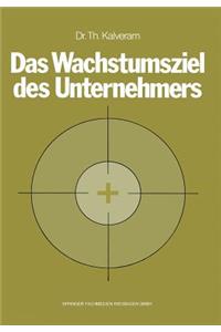 Das Wachstumsziel Des Unternehmers