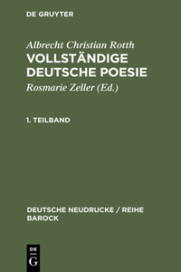 Vollständige Deutsche Poesie