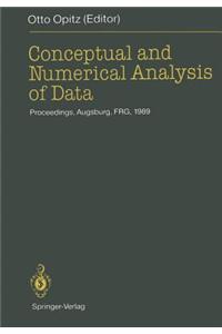 Conceptual and Numerical Analysis of Data