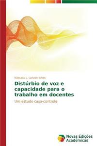 Distúrbio de voz e capacidade para o trabalho em docentes