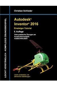 Autodesk Inventor 2016 - Einsteiger-Tutorial Hubschrauber