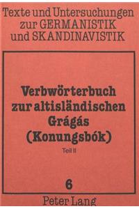 Verbwoerterbuch zur altislaendischen Gragas (Konungsbok)