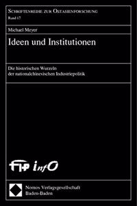 Ideen Und Institutionen