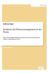 Probleme des Wissensmanagement in der Praxis