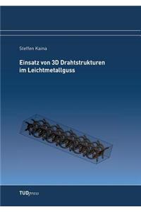 Einsatz von 3D Drahtstrukturen im Leichtmetallguss