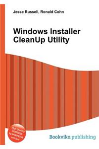 Windows Installer Cleanup Utility