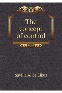 The concept of control